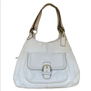 Coach Campbell Hobo Bag in Ivory